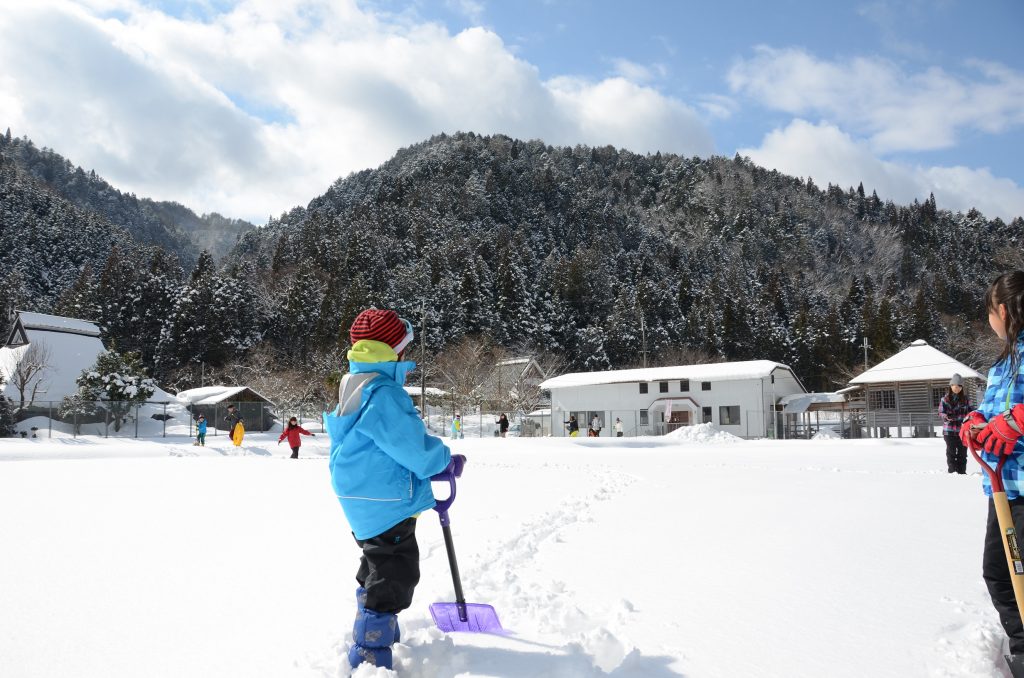 雪のかまくら作り体験 久多会場のイメージ